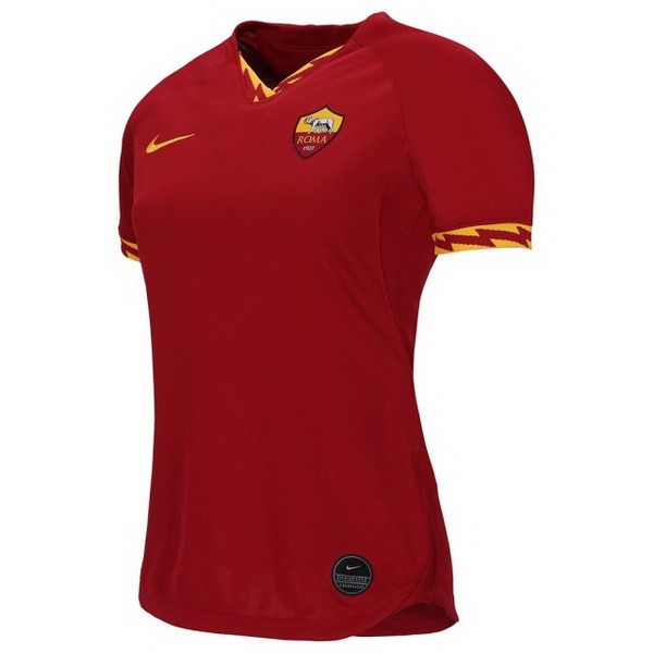 Camisetas As Roma Primera equipo Mujer 2019-20 Borgona